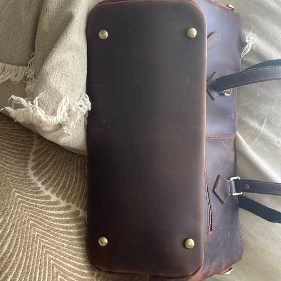 S-Zone distressed leather tote - NWOT - never worn! - Picture 13 of 14